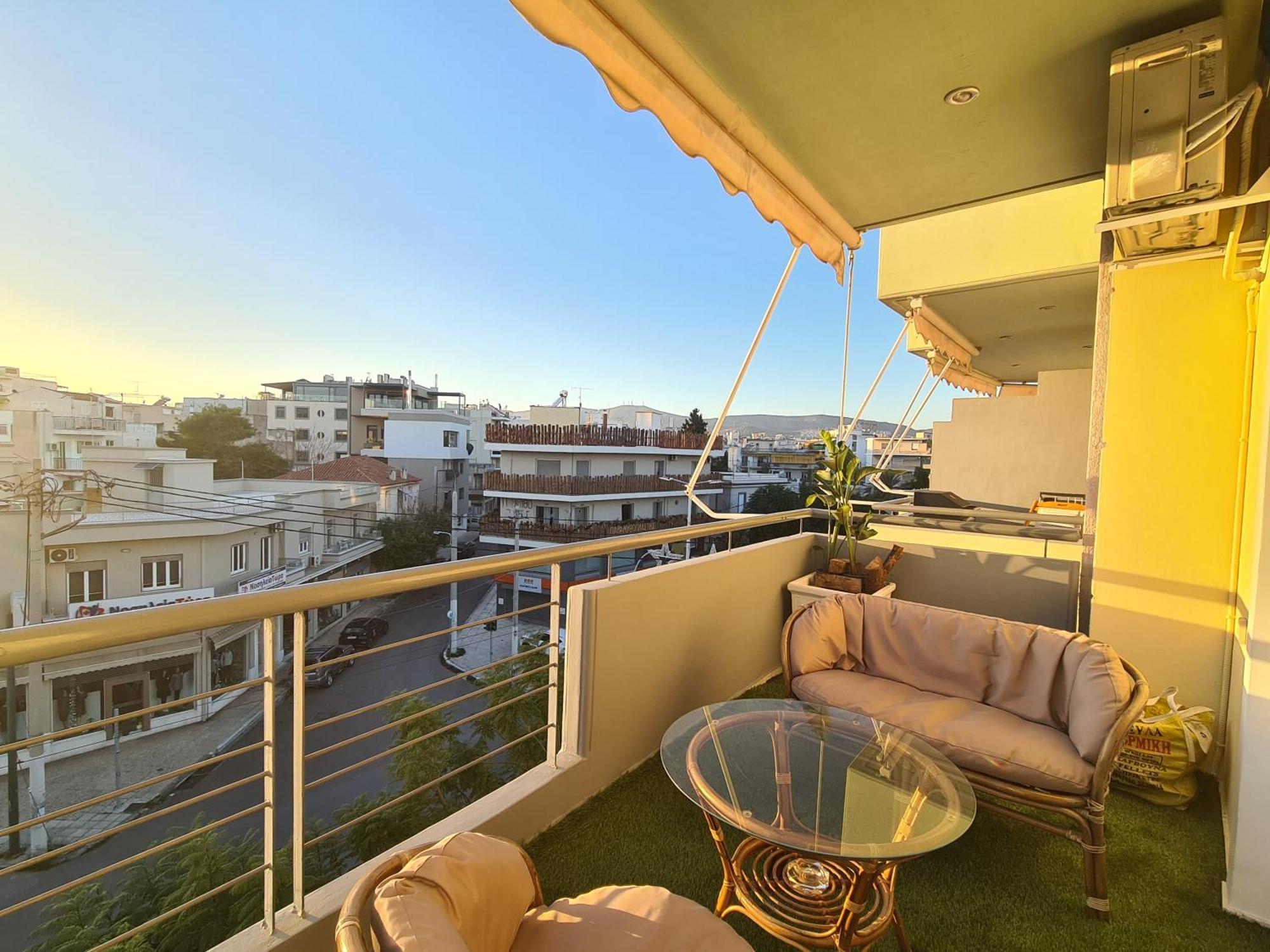 Sunny Home Private Jacuzzi Hydromassage Acropolis & Lycabettus Far View Parking 300M Metro Peristeri Ateny Zewnętrze zdjęcie