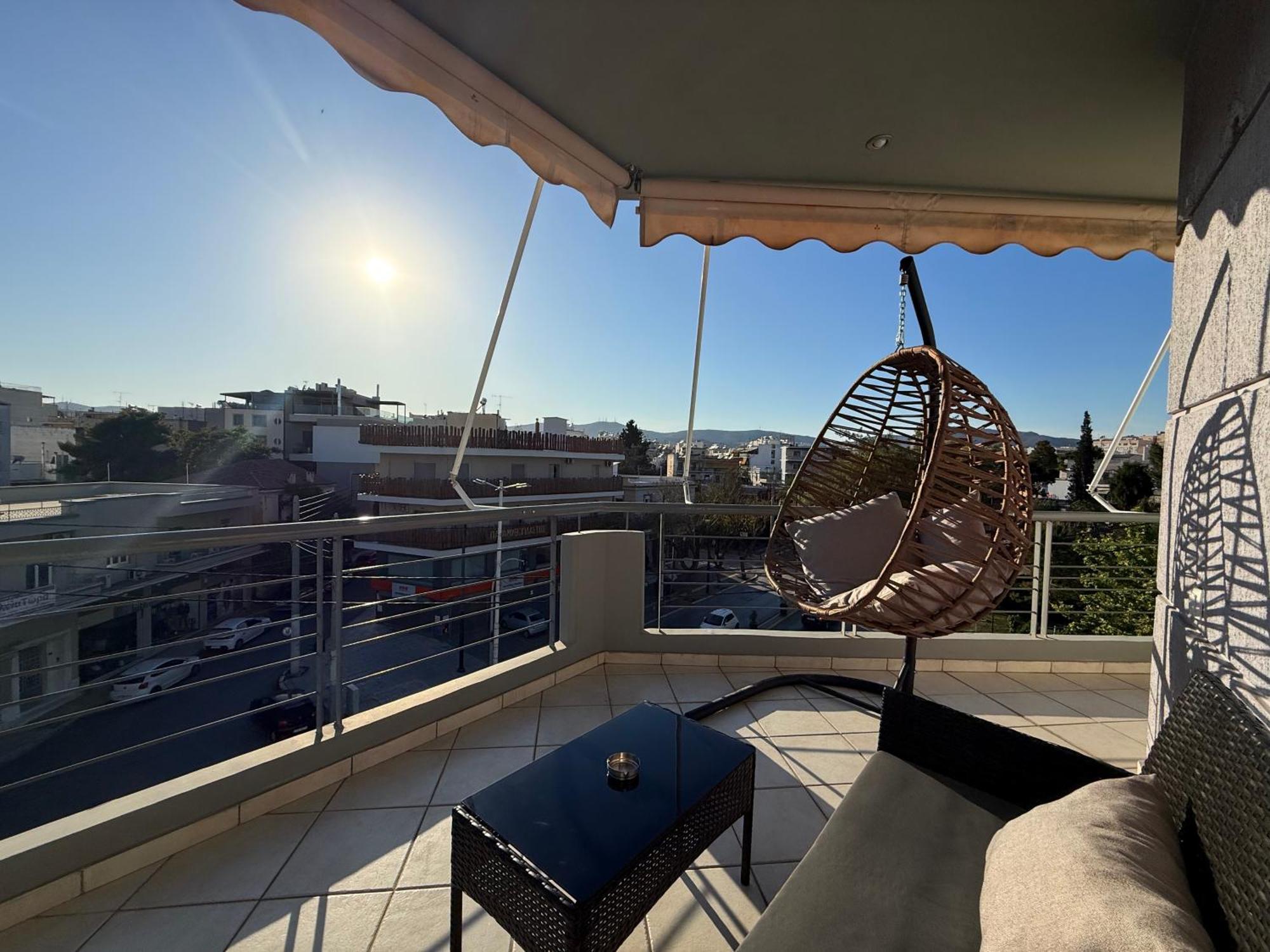 Sunny Home Private Jacuzzi Hydromassage Acropolis & Lycabettus Far View Parking 300M Metro Peristeri Ateny Zewnętrze zdjęcie