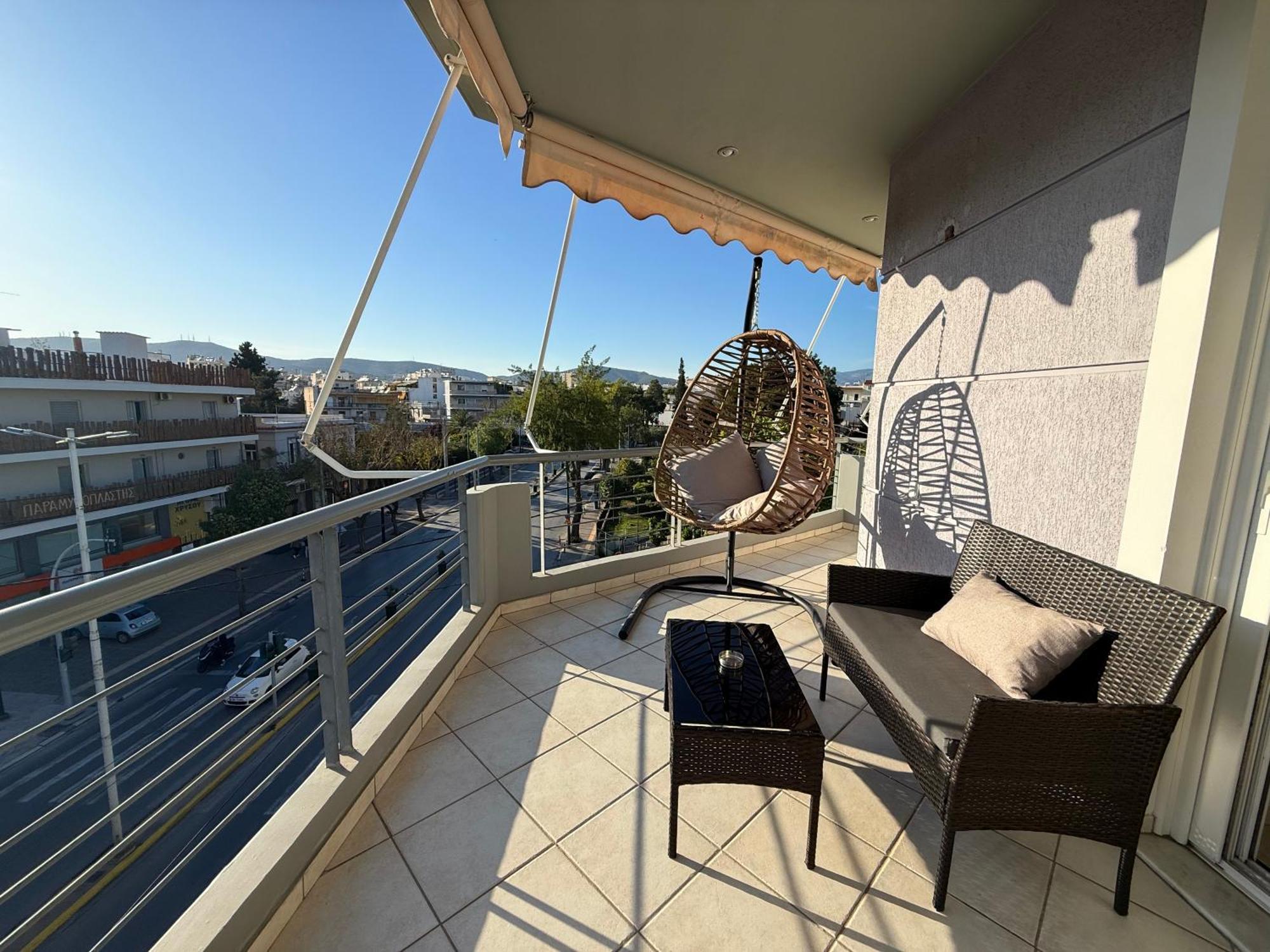 Sunny Home Private Jacuzzi Hydromassage Acropolis & Lycabettus Far View Parking 300M Metro Peristeri Ateny Zewnętrze zdjęcie